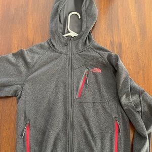 The North Face hoodie with zippered pockets